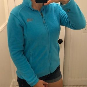 NWOT North Face blue fleece